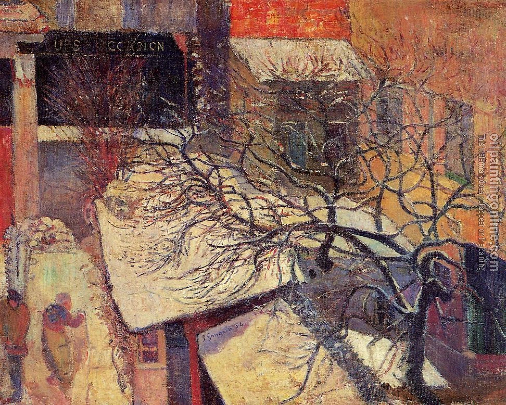 Gauguin, Paul - Paris in the Snow